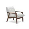 Baxton Studio Mid-Century Masterpieces Club Chair - White