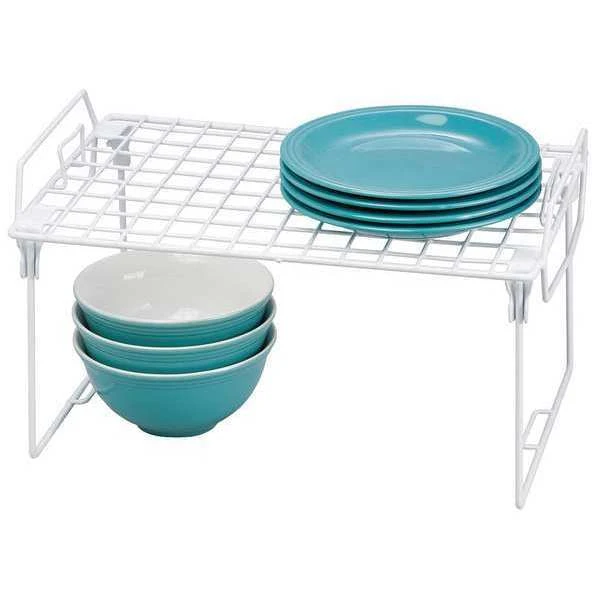 Honey-Can-Do Organizer Rack, 15-3/4inLx10inW, White