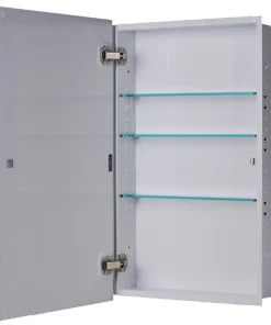 Ketcham 13" x 36" Euroline Flush Mounted Polished Edge Medicine Cabinet