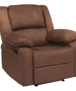 Flash Furniture Recliner, Harmony, Microfiber, Brown