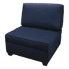 Duobed 30" Sit and Store Chair, Ocean Blue