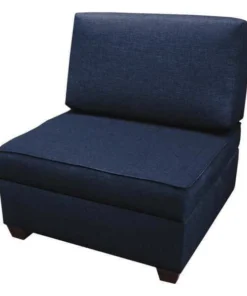 Duobed 30" Sit and Store Chair, Ocean Blue