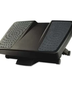 Fellowes Ultimate Footrest, 17x13x6.5, Black/Gray