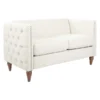 Ave 6 Evie Loveseat, Linen, 27-1/2" x 29-1/4"