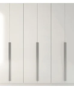 Manhattan Comfort Freestanding Wardrobe, White Gloss