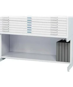 Safco High Base for 4996WHR Flat File, White