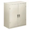 Hon Assembled Storage Cabinet, 36w x 18-1/4d x 41-3/4h, Light Gray