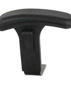 Height Adjustable T-Pad Arms for Safco Uber Big/Tall Chairs, Blk, 1 PR