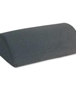 Safco Half-Cylinder Padded Foot Cushion, 17-1/2w x 11-1/2d x 6-1/4h, Black