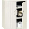 Iceberg Storage Cabinet, 46"H x 36"W x 22"D, HDPE Platinum