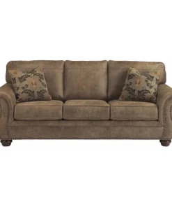 Flash Furniture Earth Leather Sofa, 39" x 38"