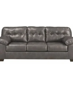 Flash Furniture Sofa, 39" x 38", Upholstery Color: Gray