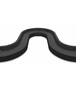 Flash Furniture 10 pcs. Living Room Set, 25-1/4" to 156" x 27", Upholstery Color: Black, Frame Material: Metal